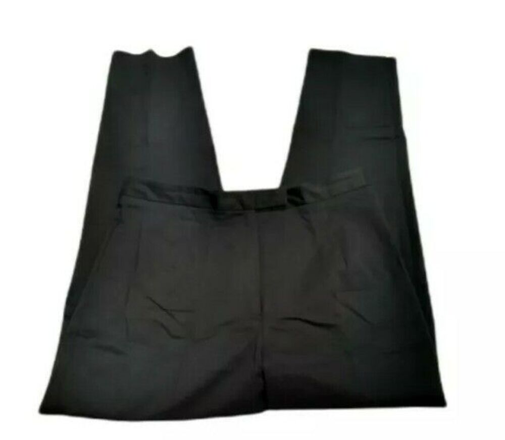 Components Womens Pants Size 10P Petite Black Dress Career Trousers Zipper INV03